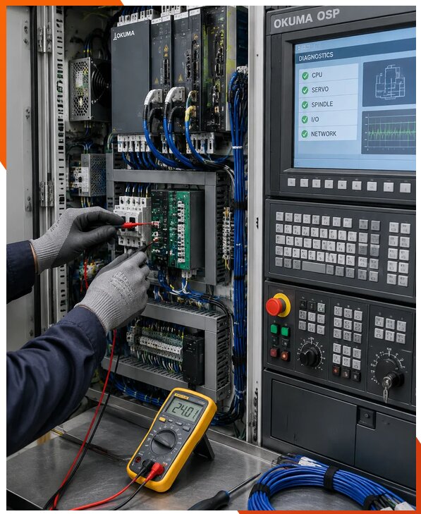 Ремонт систем ЧПУ Okuma OSP в Ставрополе